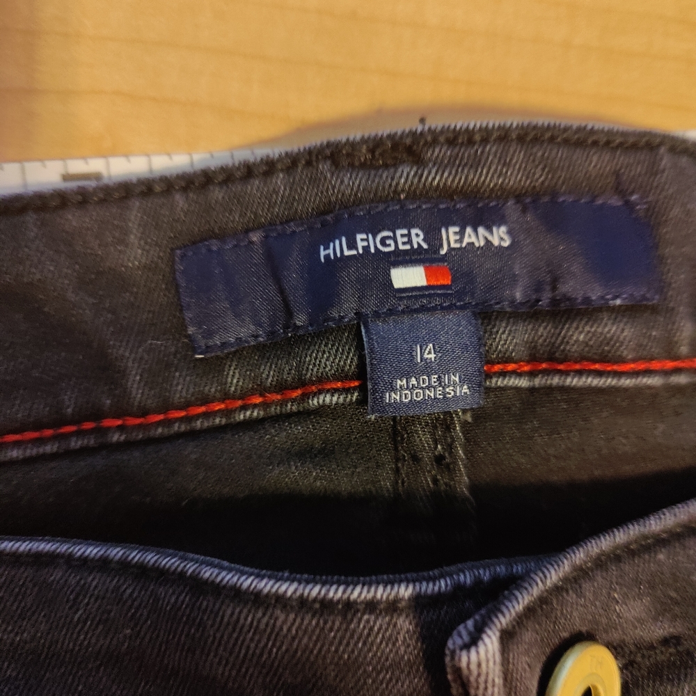 Hilfiger Jeans black size 14 - Picture 4 of 10